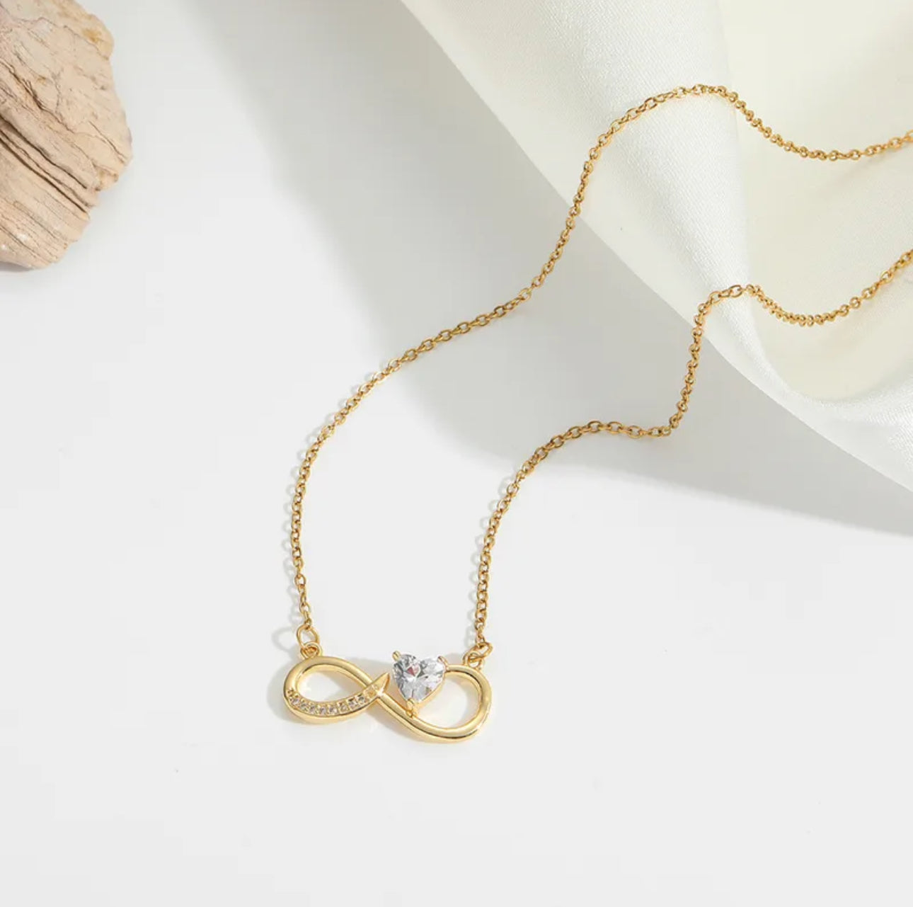 Eternal Love Infinity Necklace