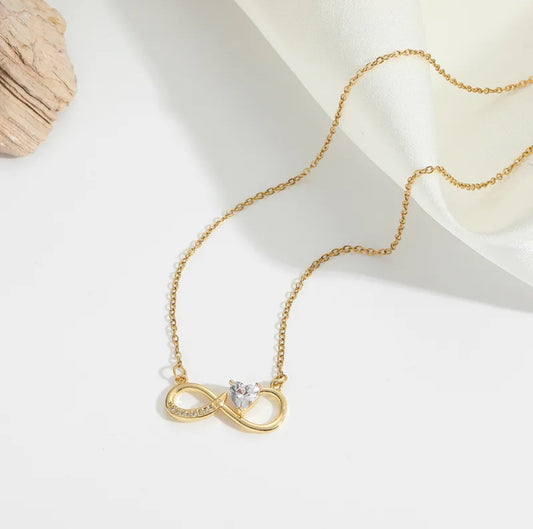 Eternal Love Infinity Necklace