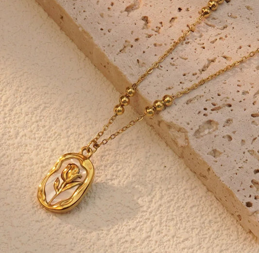 The Golden Tulip Necklace (coming soon)