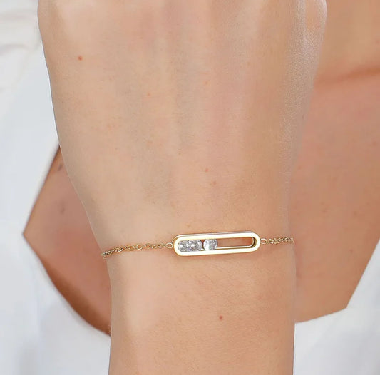 Infinity Slide Bracelet